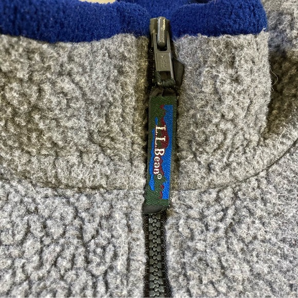 L.L. Bean Sweater Fleece Pullover - Picture 4 of 8